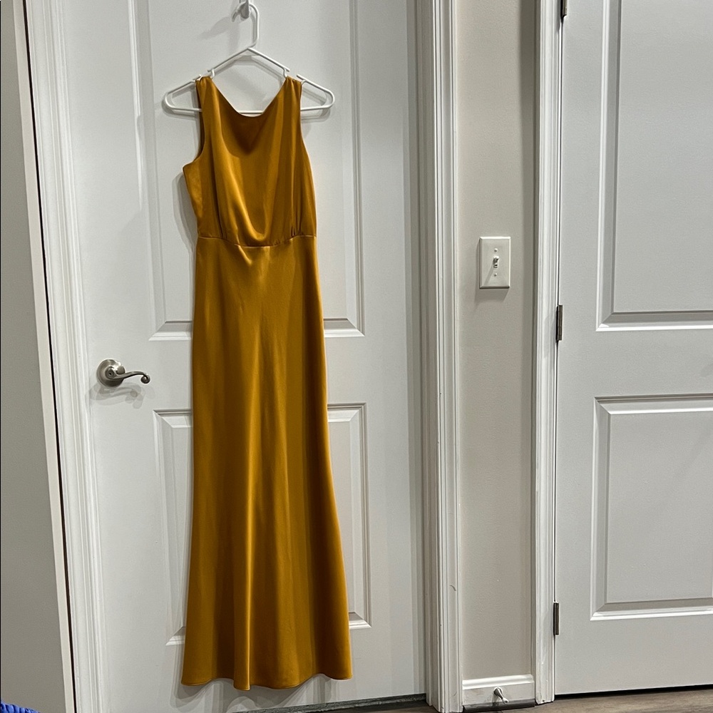 Taylor Mustard Maxi Dress